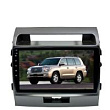 Штатная магнитола 10 дюймов для Toyota Land Cruiser 200 2007-2015 (без климата и усилителя) LeTrun 3313-4548 IN Android 10.x 3+32 Gb 8 ядер DSP